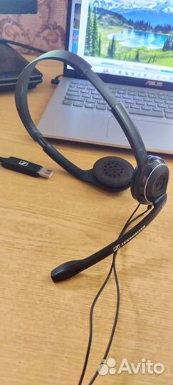 Гарнитура для компьютера Sennheiser pc8 usb