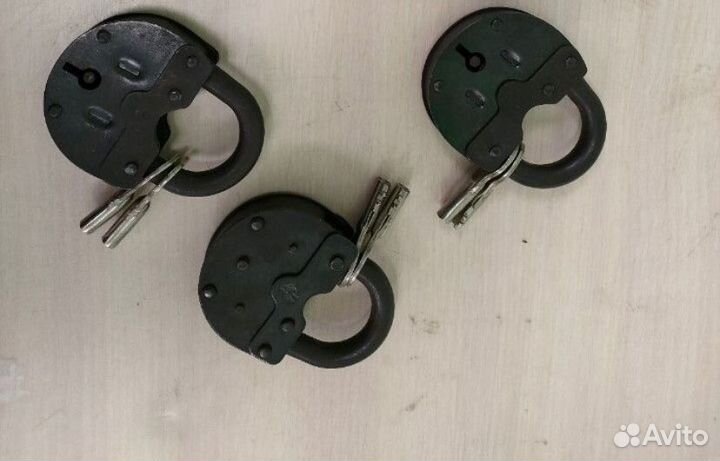 Замок амбарный СССР доставка 2шт