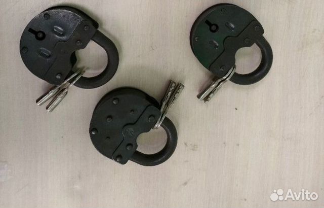 Замок амбарный СССР доставка 2шт