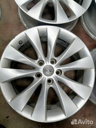 Комплект оригинальных дисков Opel R18(5*115)