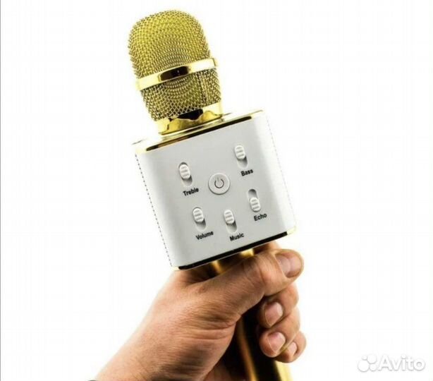 Караоке микрофон колонка новые