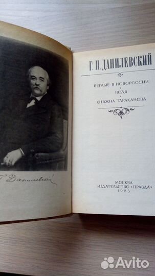 Данилевский Г. Беглые в Новороссии. Воля. Княжна