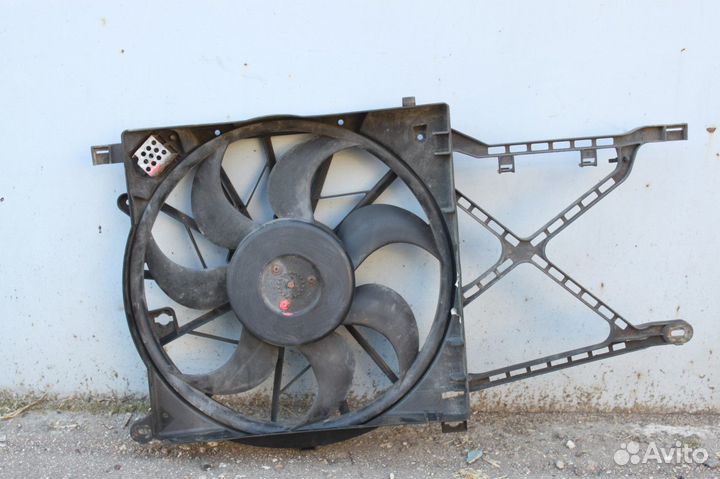 Вентилятор радиатора дефект Opel Astra H, Zafira B
