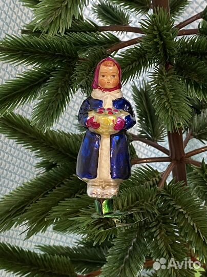Елочная игрушка СССР Даренка (28)