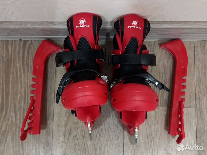 Коньки детские раздвижные