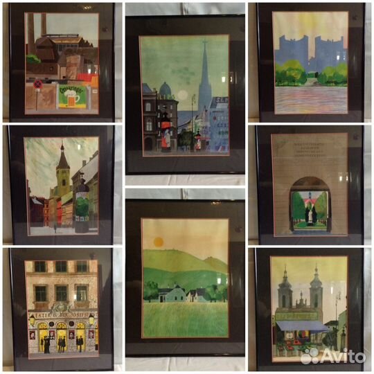 Эскизы, пейзажи