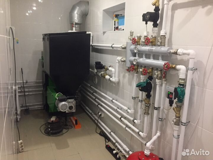 Ремонт отопления установка замена котла