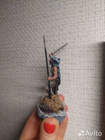 Оловянный солдатик, берсерк, 54 мм