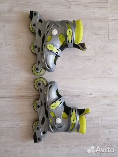 Роликовые коньки детские раздвижные