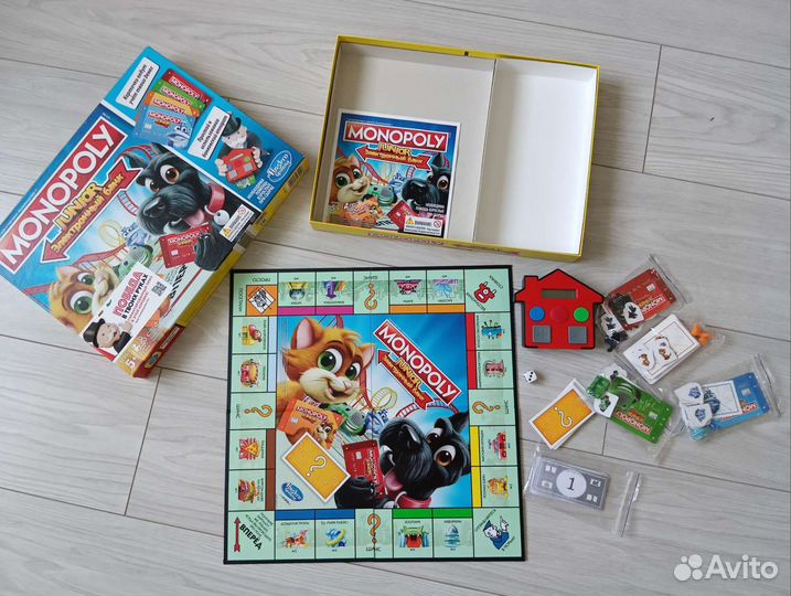 Монополия для детей с банковским терминалом