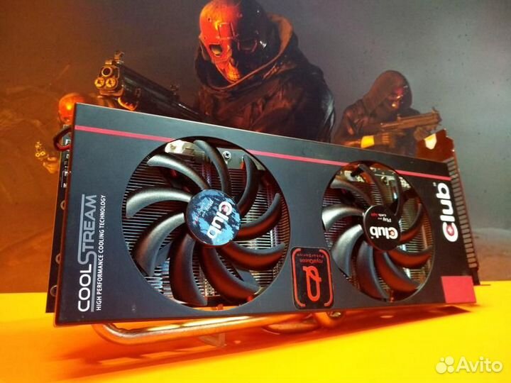 Видеокарта club 3D Radeon R9 280X 3GB DDR5