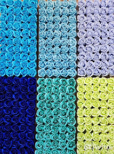 Розы из мыла 50 шт цветы из мыла мыльные розы