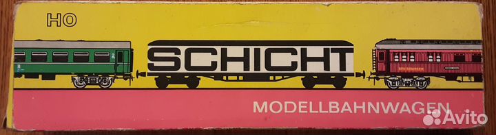 Вагон 2 класса Зеленый Масштаб H0