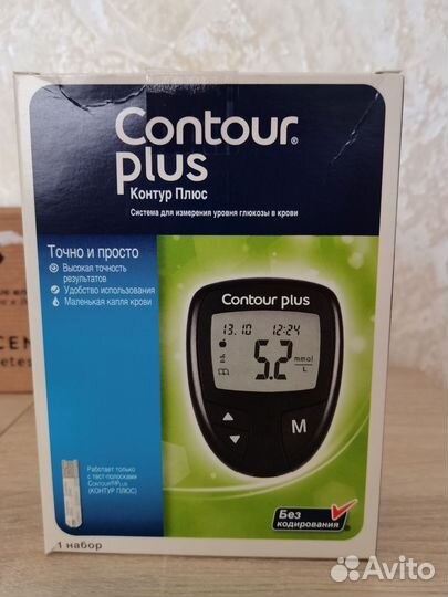 Глюкометр Contour plus (новый)