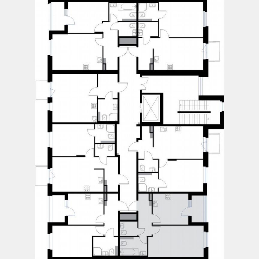 1-к. квартира, 40,5 м², 2/3 эт.