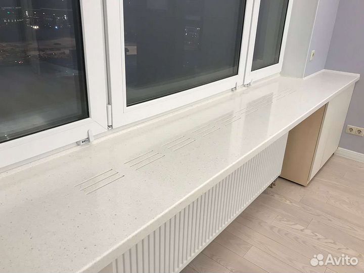 Подоконник из искусственного камня