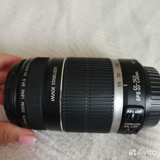 Объектив canon ef s 55 250mm