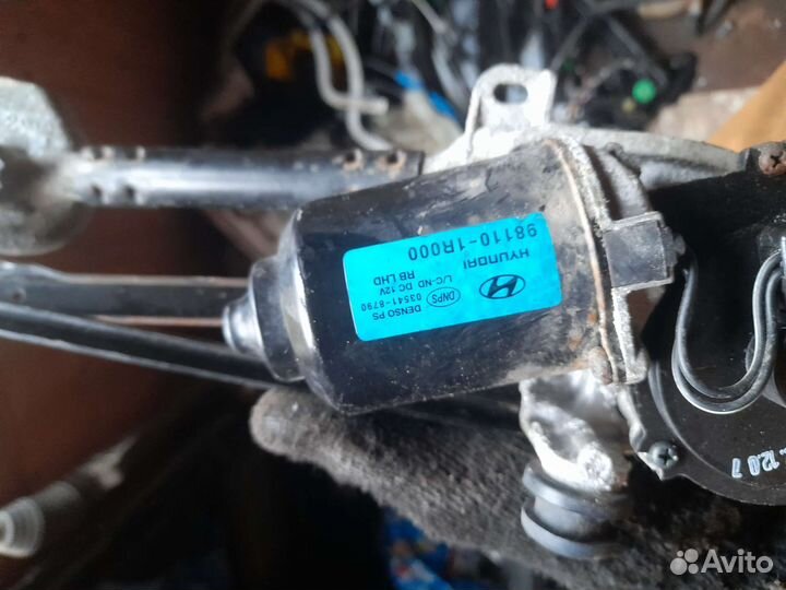 Трапеция дворников Solaris 1