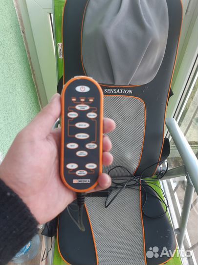 Массажная накидка вместе с креслом US Medica