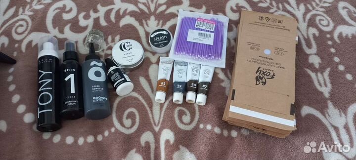 Материалы для бровей