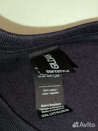 Футболка мужская новая Gildan SoftStyle оригинал