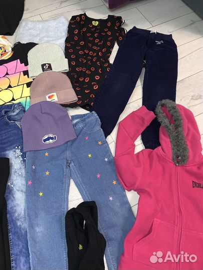 Пакет детских вещей одежда обувь