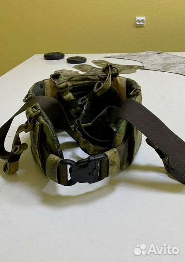 Боевой пояс с баллистической защитой и лямками Бр1