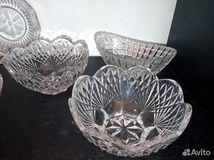 Вазы хрустальные СССР