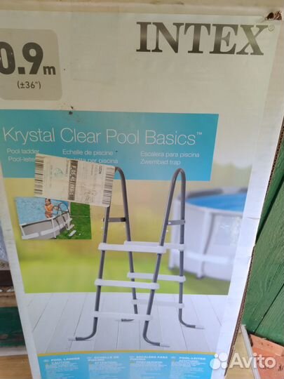 Лестница для бассейна без площадки до 91 см Intex