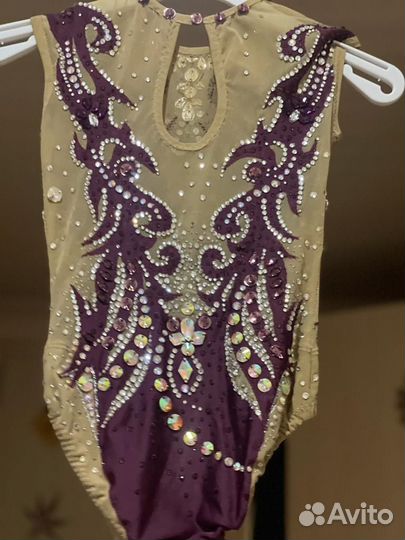 Купальник гимнастический для выступлений 122-128