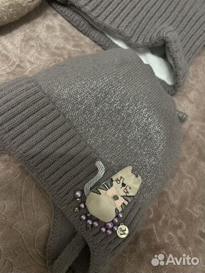 Две классные зимние шапочки