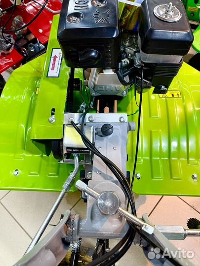 Мотоблок Honda GX270+ оборотный плуг