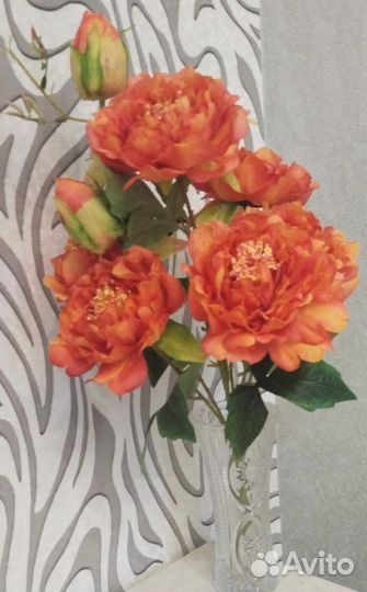 Пионы искусственные