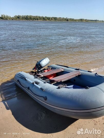 Комплект лодка с мотором 9.8 new