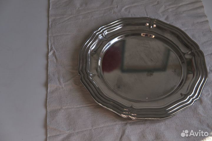 Поднос шоуплейт круглый винтаж Испания