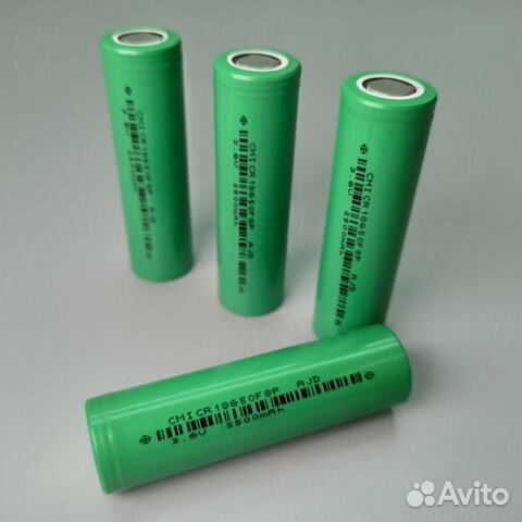 ICR 18650 F8P 2500 мАч (аналог samsung 25R)