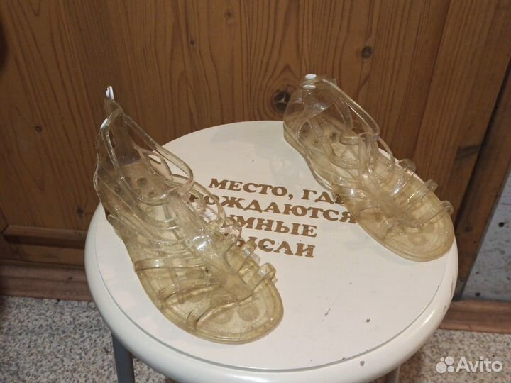 Силиконовые сандали