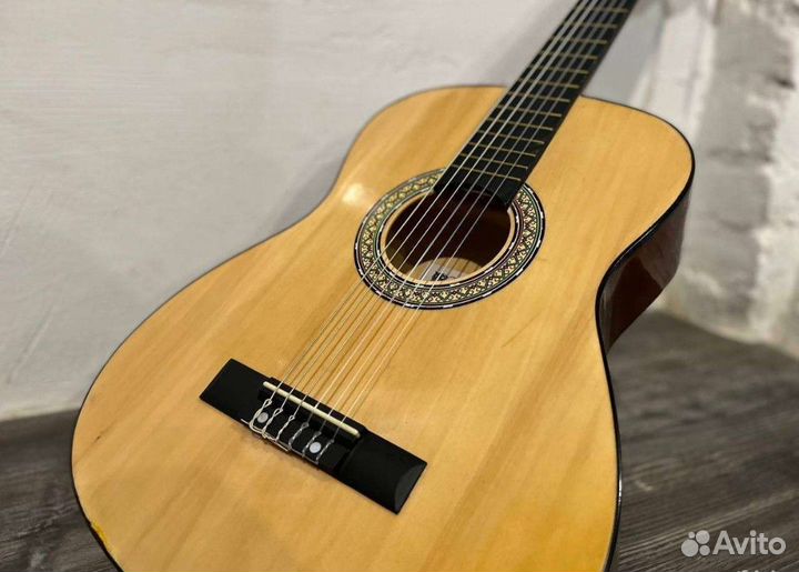 Гитара 3/4 детская с чехлом (комплект)