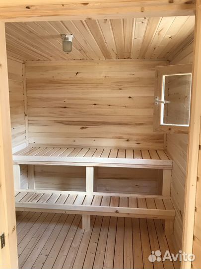 Мобильная баня 5 на 2,3 метра