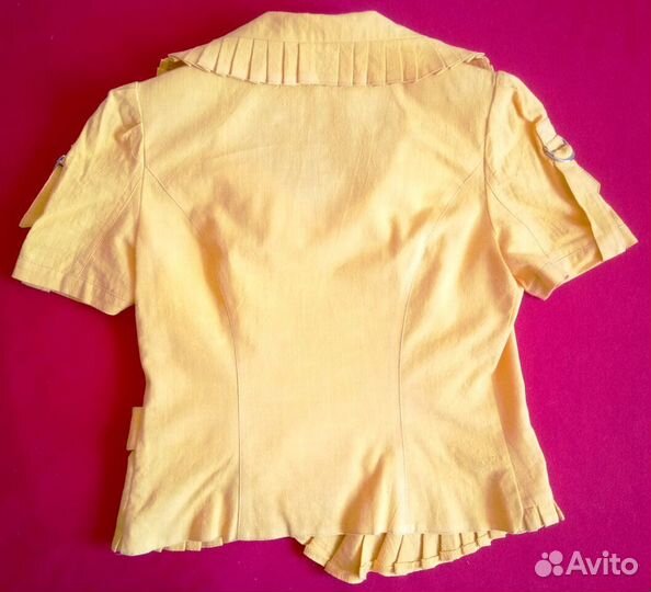 Костюм аспо из натурального льна 44 размер