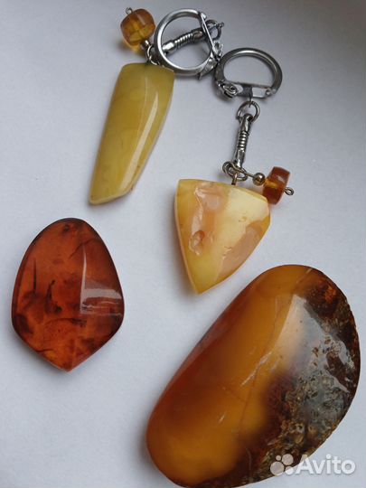 Янтарь балтийский кулон брошка брелки