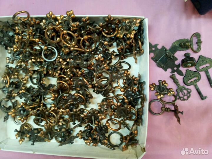 Мебельные дверные ручки СССР