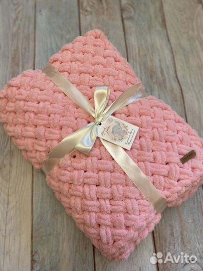 Плед для новорожденных, конверт на выписку