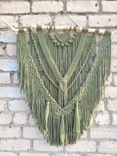 Макраме панно
