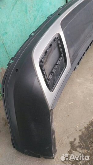 Спойлер (юбка) бампера задний Volkswagen Teramont