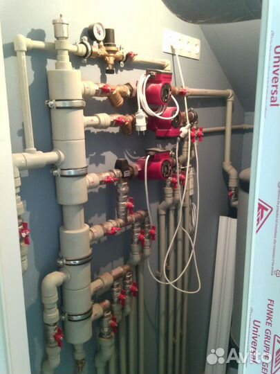 Отопление, водоснабжение, насосы, счётчики