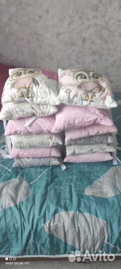 Бортики в кроватку