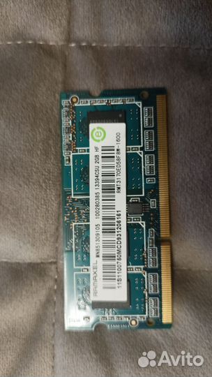 Оперативная память ddr3l 4gb +2gb