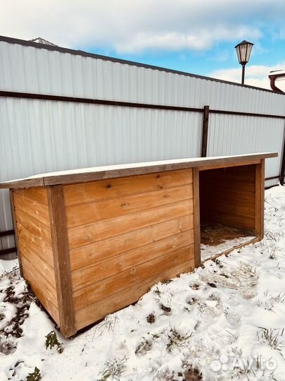 Будка (конура) утепленная для большой собаки