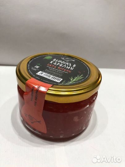 Икра красная щуки